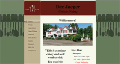 Desktop Screenshot of derjaegeruniquedining.com
